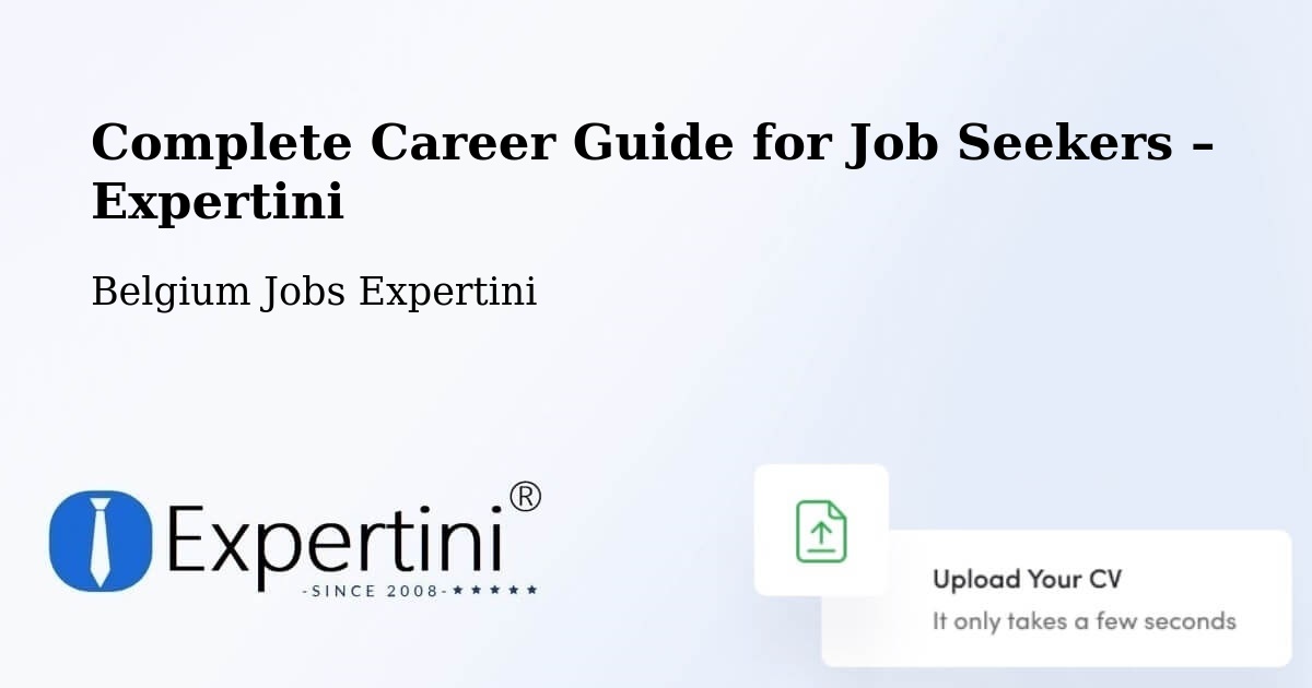 Career Guide for Job Seekers – Zulte - Zulte, Belgium Jobs Expertini